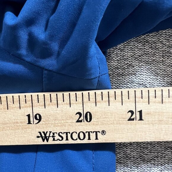 Eddie Bauer Weather Edge Plus Stretch Jacket Men's Small Blue Softshell - Picture 6 of 16